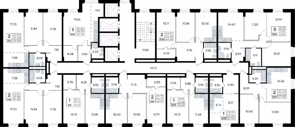 1-к кв. Приморский край, Владивосток ул. Тухачевского (37.72 м) - Фото 2