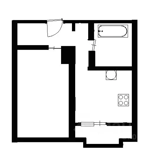 1-к кв. Санкт-Петербург Парашютная ул., 61к1 (37.0 м) - Фото 2