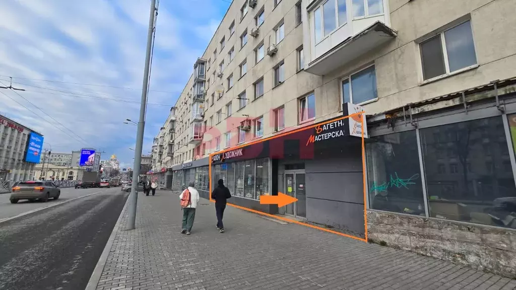 Торговая площадь в Свердловская область, Екатеринбург ул. Карла ... - Фото 1