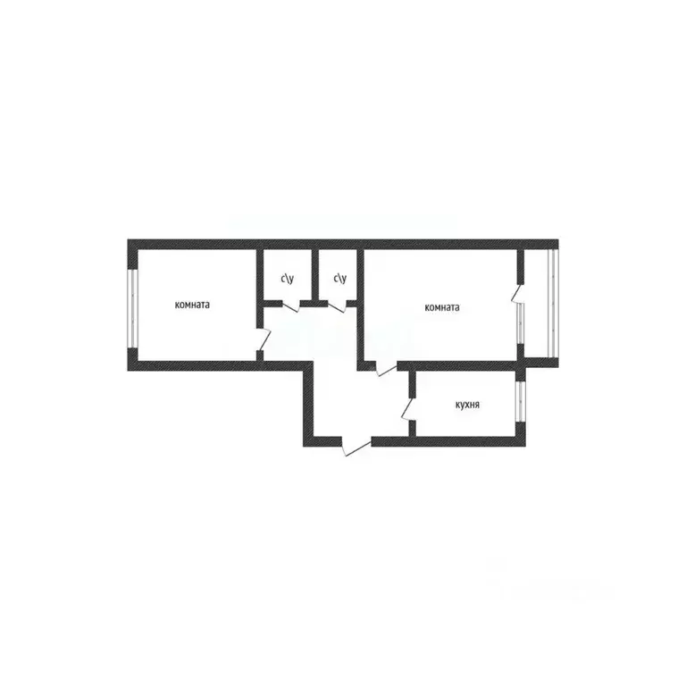 2-к кв. Приморский край, Владивосток ул. Крыгина, 1 (48.5 м) - Фото 1