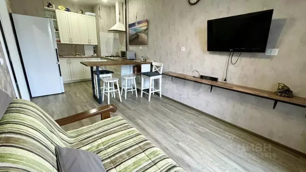 1-к кв. Калининградская область, Зеленоградск ул. Римская, 5к5 (35.4 ... - Фото 2