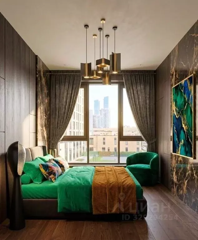 4-к кв. Москва 2-я Черногрязская ул., 6к3 (156.0 м) - Фото 2