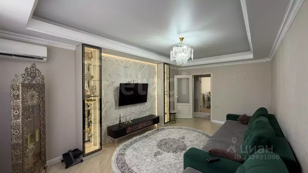 3-к кв. Дагестан, Каспийск ул. Каспийская, 6Б (95.0 м) - Фото 1