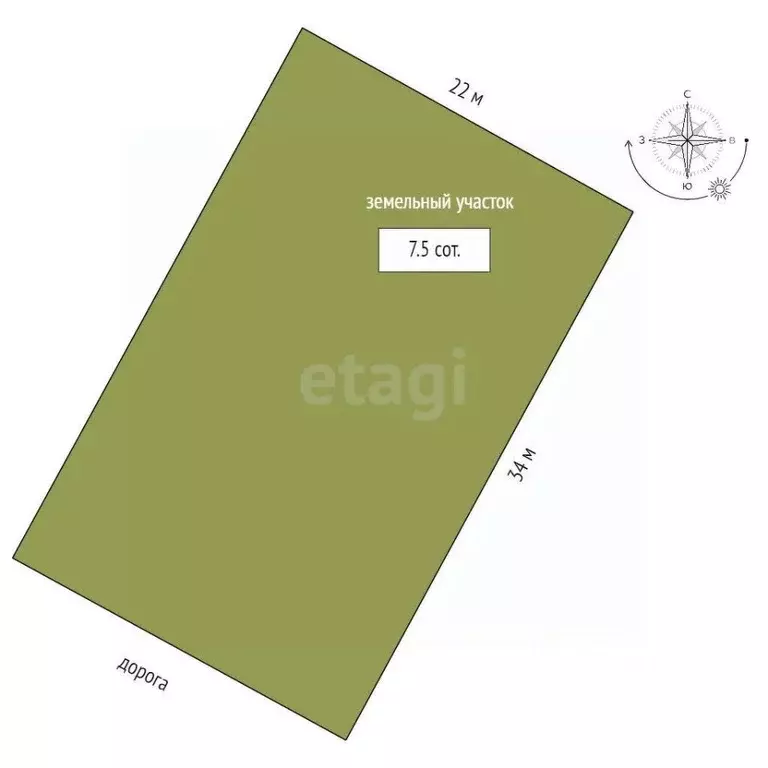 Участок в Московская область, Истра муниципальный округ, д. Холмы ул. ... - Фото 2