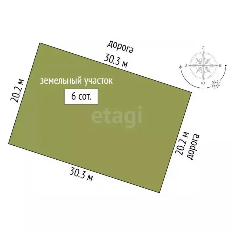 Участок в Севастополь Мираж садовое товарищество, Б сектор, 51 (6.0 ... - Фото 2