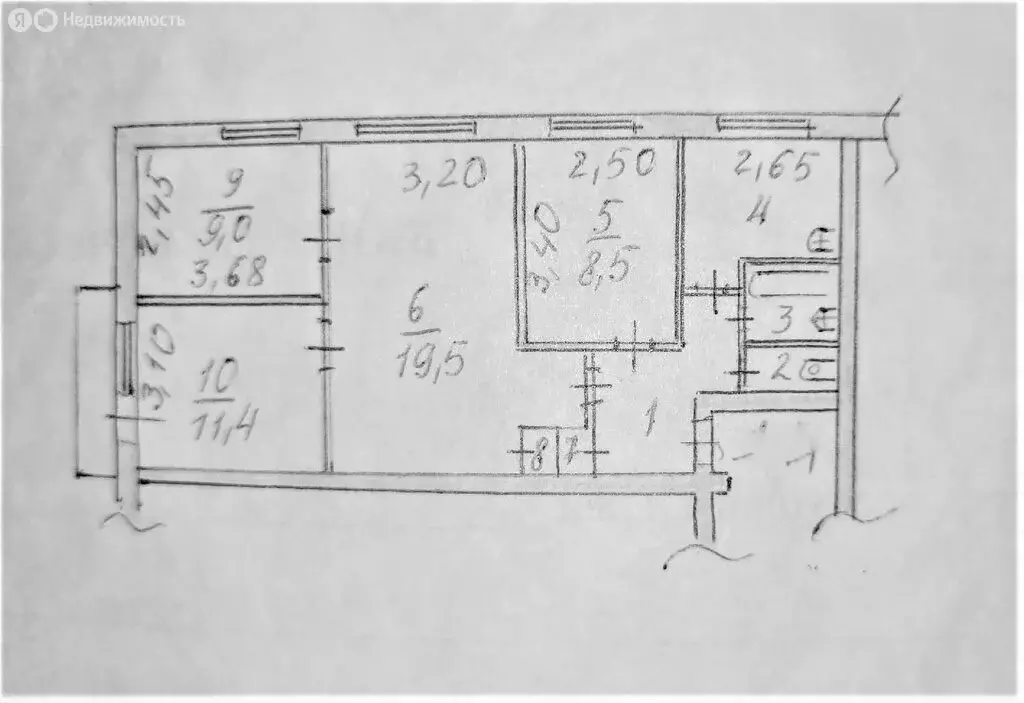 4-комнатная квартира: Чайковский, улица Мира, 36 (64.9 м) - Фото 2