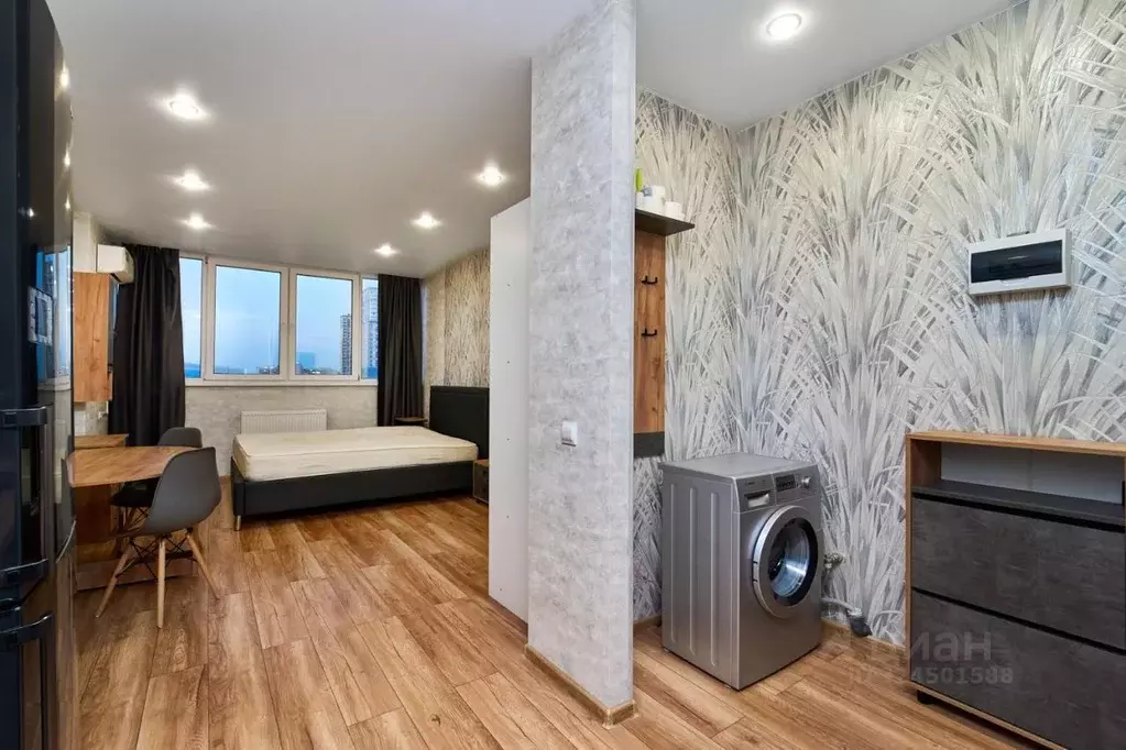 Студия Краснодарский край, Краснодар ул. Героя Пешкова, 14к3 (25.0 м) - Фото 2