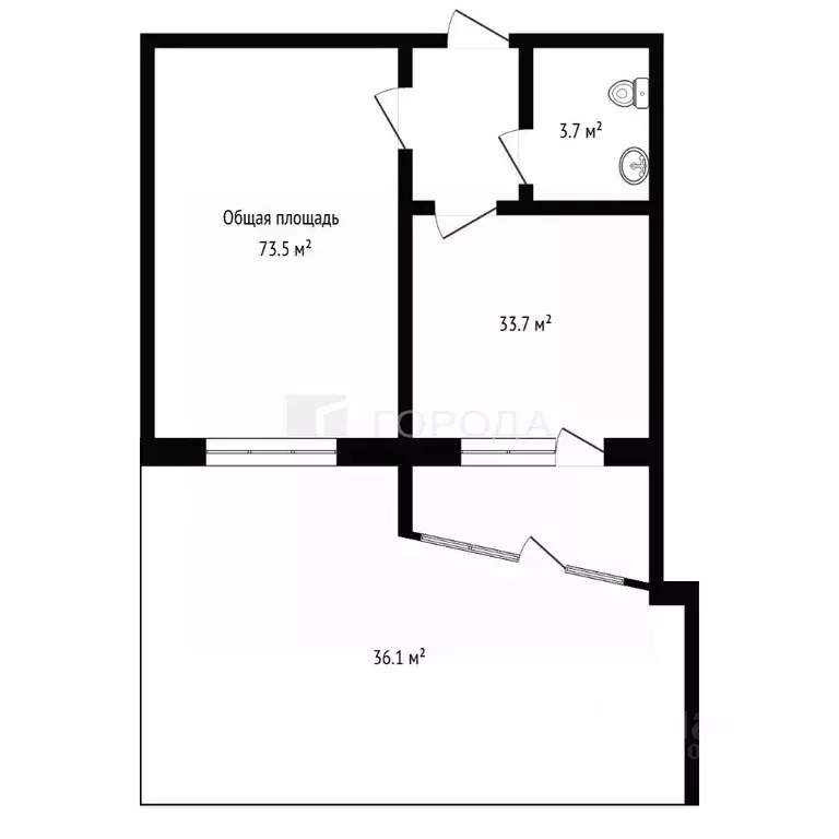 Офис в Новосибирская область, Новосибирск ул. Объединения, 4 (74 м) - Фото 2