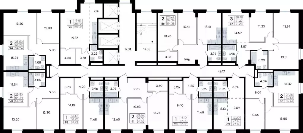 2-к кв. Приморский край, Владивосток ул. Тухачевского, 80 (54.36 м) - Фото 2