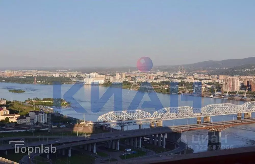 1-к кв. Красноярский край, Красноярск ул. Борисова, 26А (42.0 м) - Фото 2