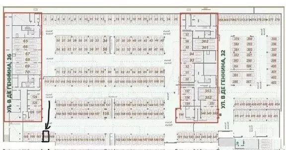 Машиноместо, 16 м - Фото 1