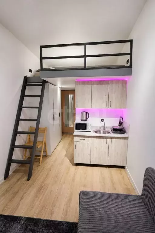 Студия Москва 2-й Амбулаторный проезд, 8С3 (15.7 м) - Фото 1