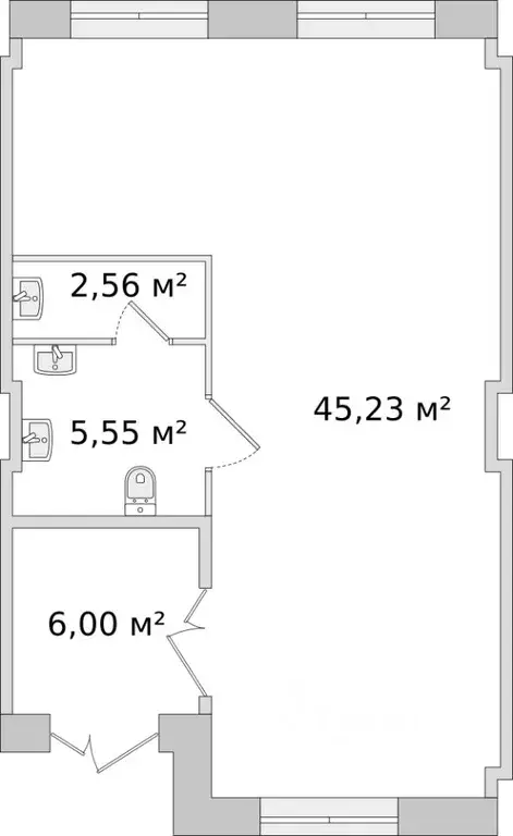 Помещение свободного назначения в Санкт-Петербург ул. Плесецкая, 24 ... - Фото 1