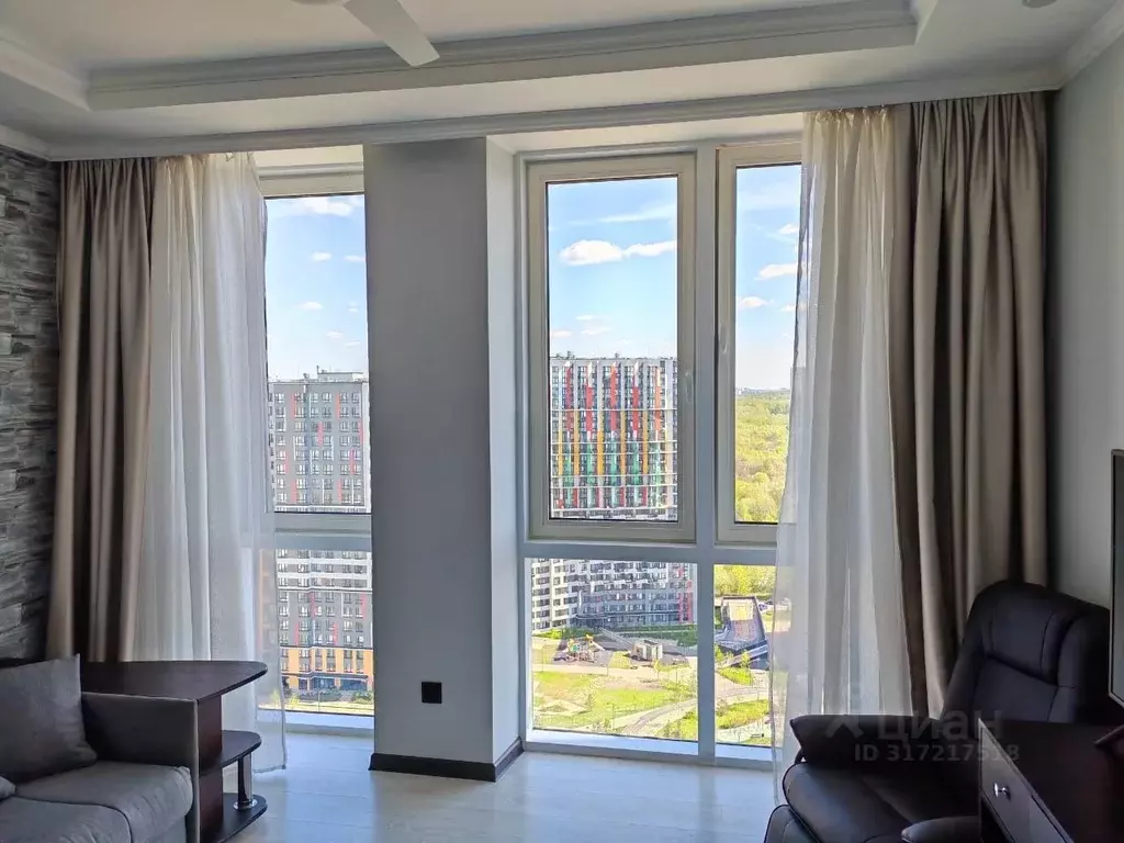 Студия Москва пос. Коммунарка, ул. Бачуринская, 7к2 (26.1 м) - Фото 1