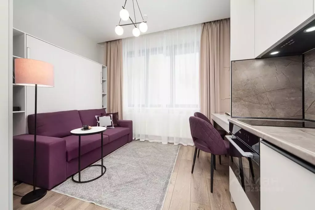 Студия Москва проезд Серебрякова, 11к2 (19.1 м) - Фото 1