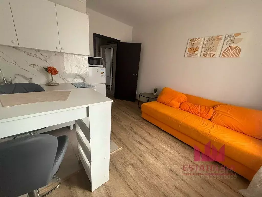 Студия Московская область, Балашиха ул. Безымянная, 16 (20.0 м) - Фото 1