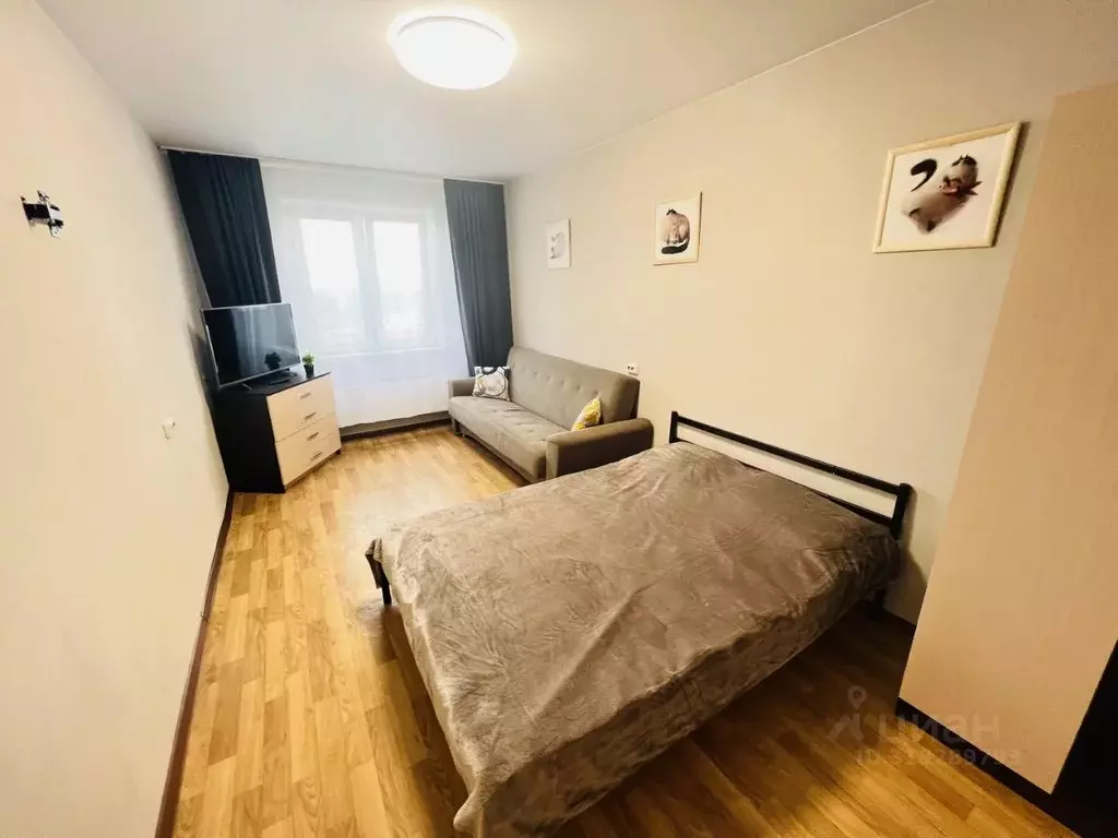 1-к кв. Красноярский край, Красноярск ул. Мужества, 18 (45.0 м) - Фото 1