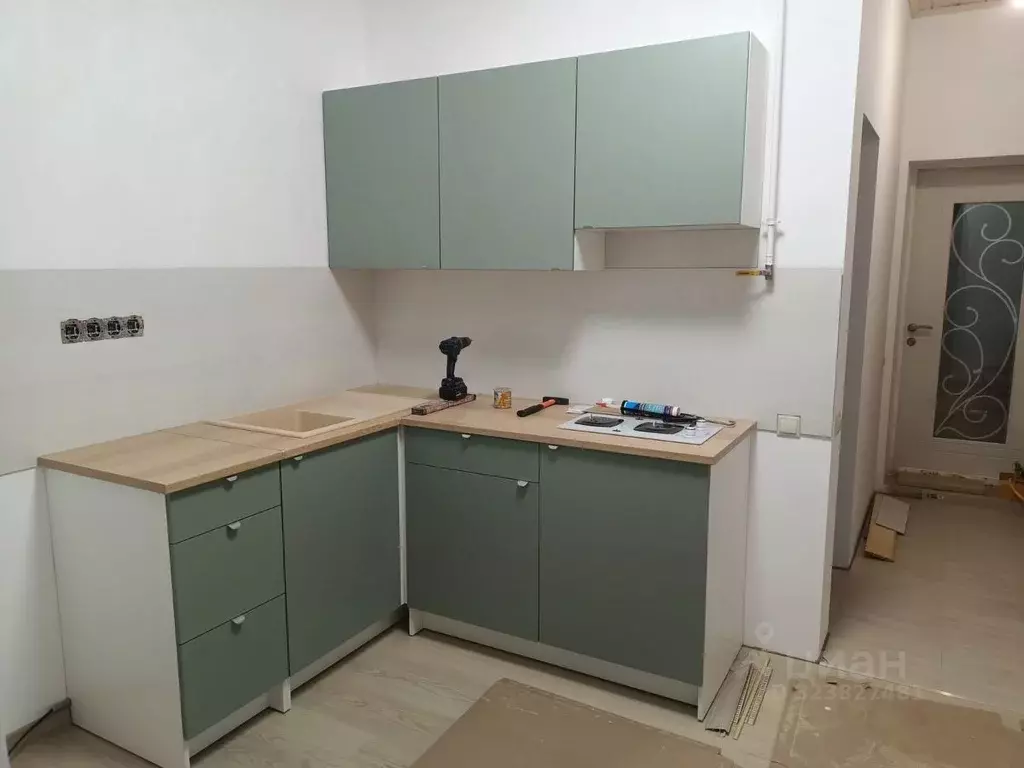 Студия Московская область, Домодедово городской округ, с. Ям ул. ... - Фото 1