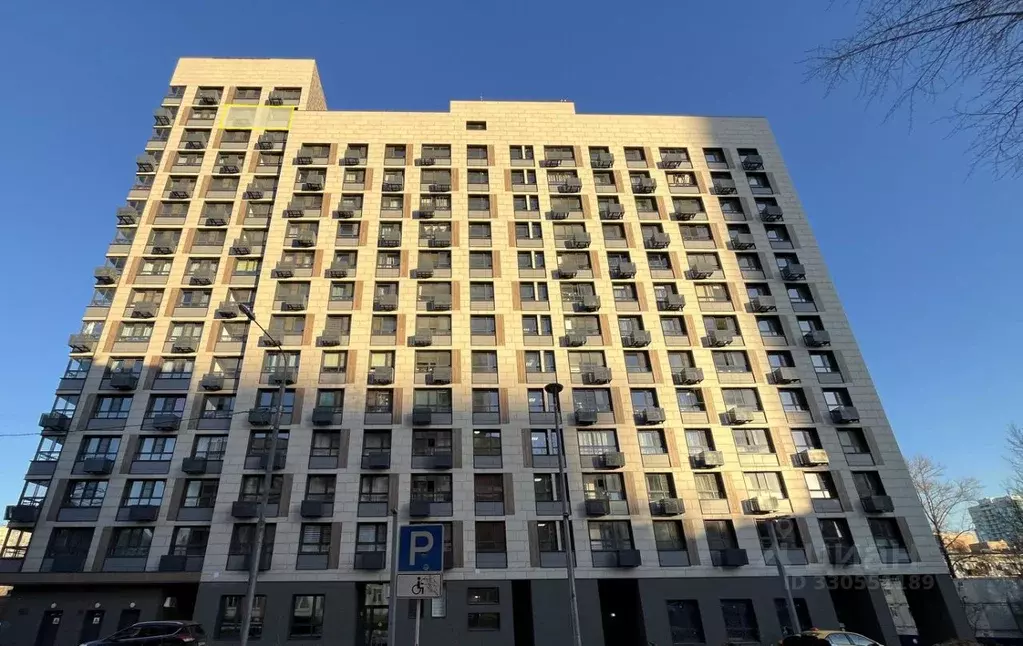 1-к кв. Москва Новочеремушкинская ул., 56/3 (42.9 м) - Фото 2
