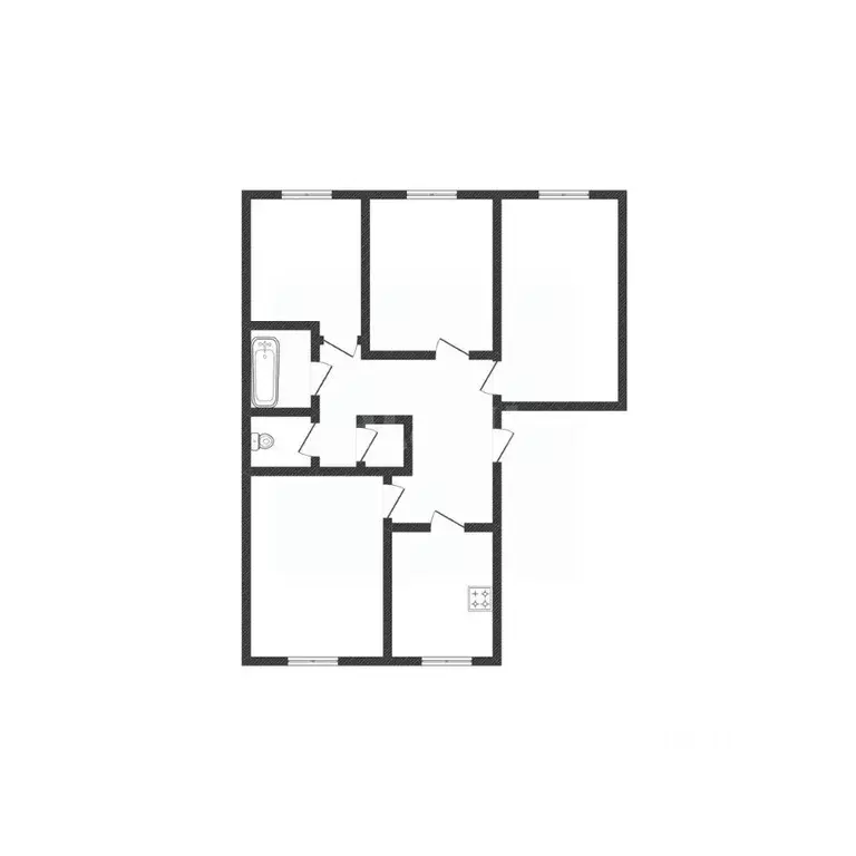 3-к кв. Смоленская область, Рославль 12-й мкр, 1 (72.8 м) - Фото 2