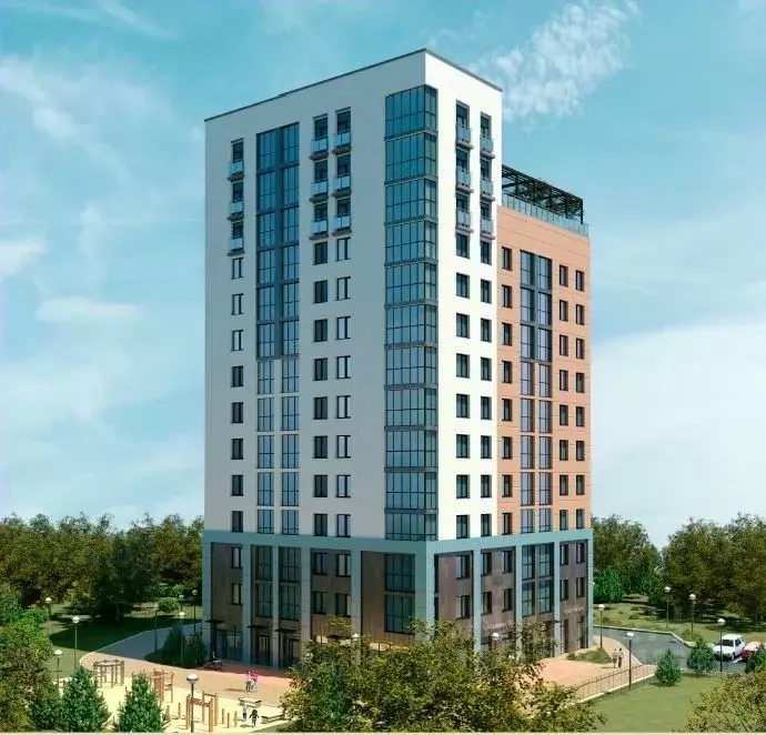 3-к кв. Омская область, Омск ул. Красный Путь, 145/3 (89.34 м) - Фото 1