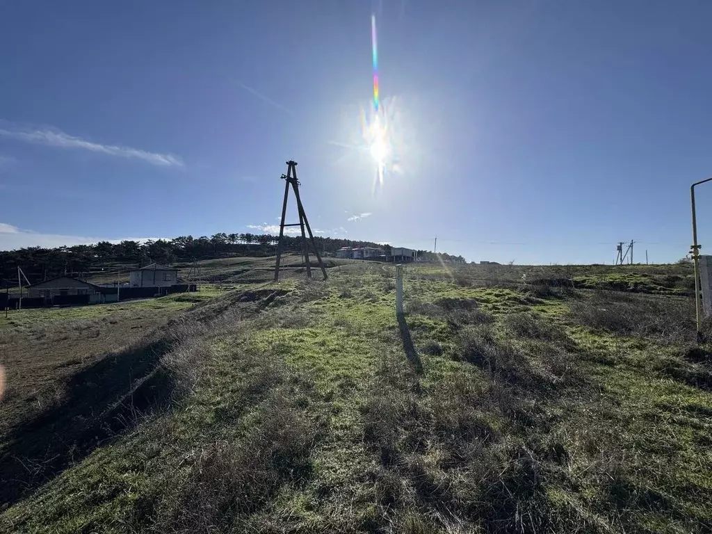 Участок в Крым, Симферопольский район, Мирновское с/пос, с. Белоглинка ... - Фото 1