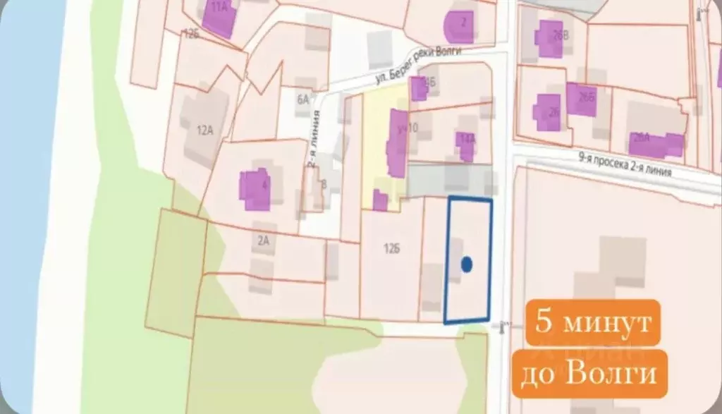 Участок в Самарская область, Самара 9-я просека 2-я линия (8.0 сот.) - Фото 1