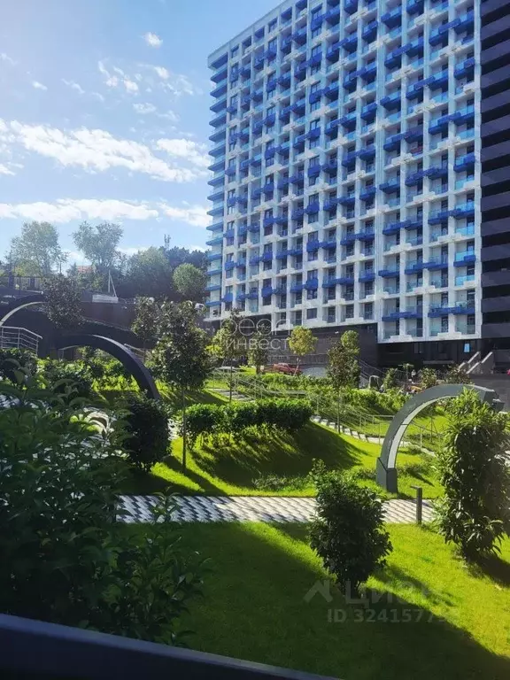 Студия Краснодарский край, Сочи Бытха мкр, ул. Ясногорская, 16/2к1 ... - Фото 1