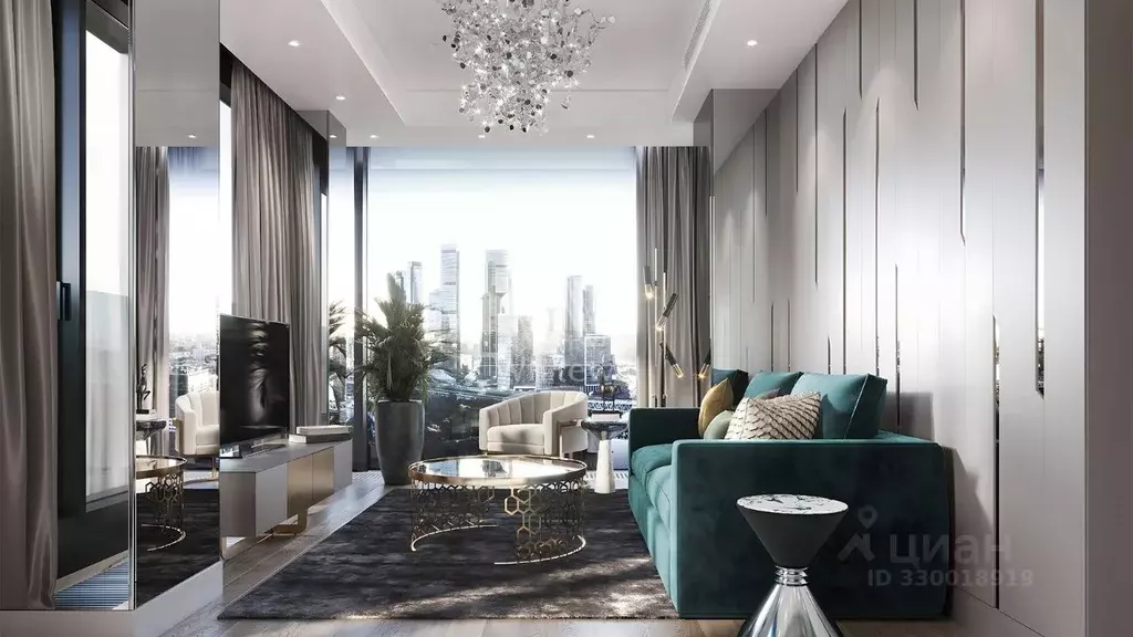 3-к кв. Москва Кутузовский просп., 36А (72.0 м) - Фото 1