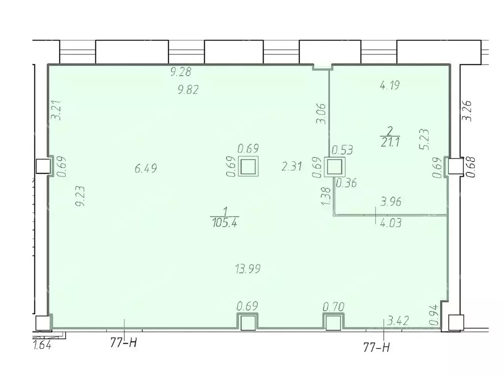 Офис в Санкт-Петербург Литейный просп., 26 (127 м) - Фото 2