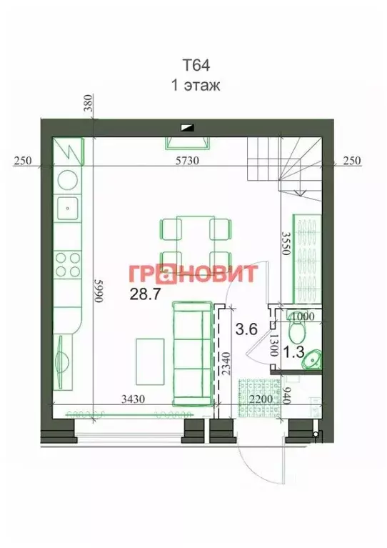 Таунхаус в Новосибирская область, с. Новолуговое, Березки-2 мкр, 5-й ... - Фото 0