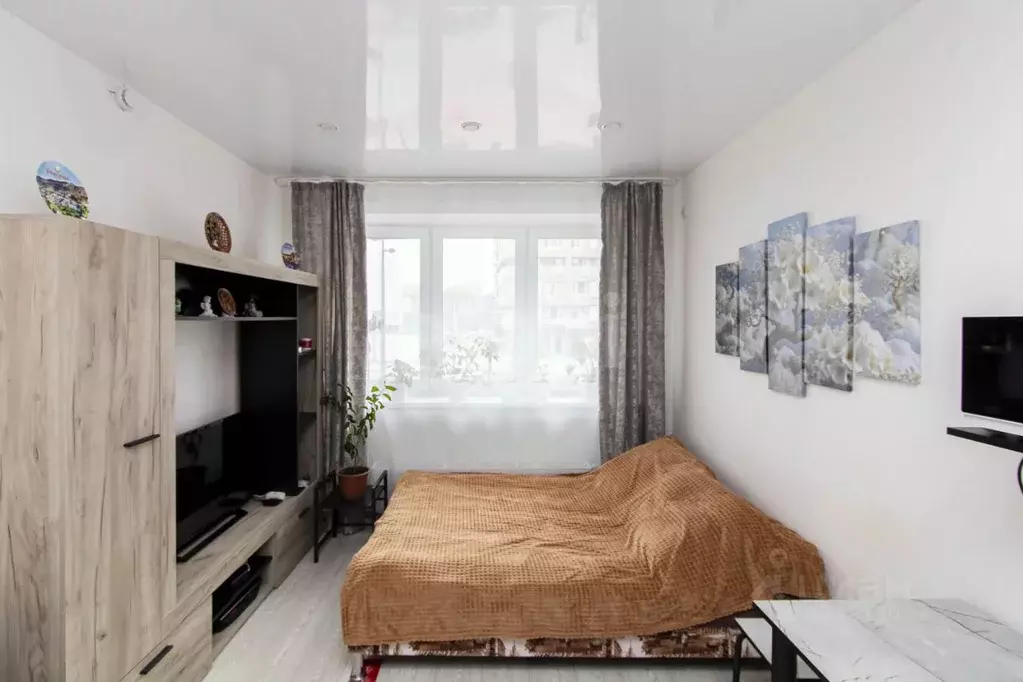 Студия Тюменская область, Тюмень ул. Новоселов, 103к1 (24.4 м) - Фото 1