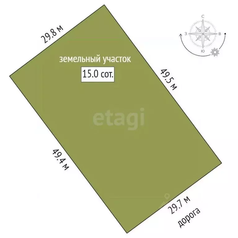 Участок в Псковская область, Псков ул. Елизаровская, 52 (15.0 сот.) - Фото 0