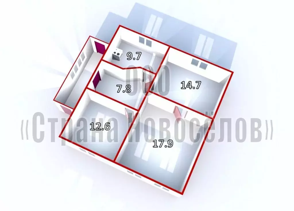 Дом в Мордовия, Саранск городской округ, д. Танеевка ул. ... - Фото 2