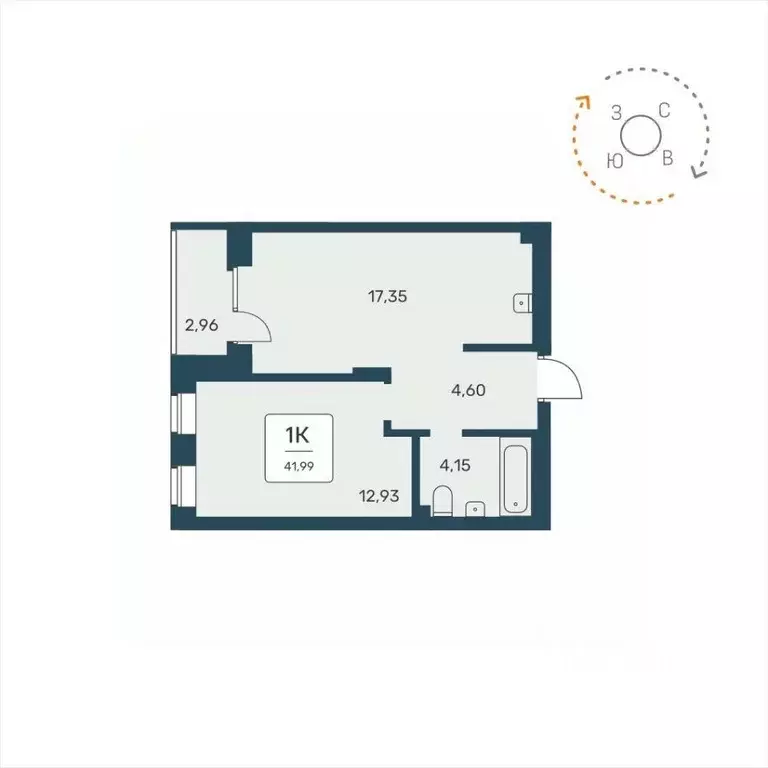 1-к кв. Новосибирская область, Новосибирск Расцветай на Авиастроителей ... - Фото 0