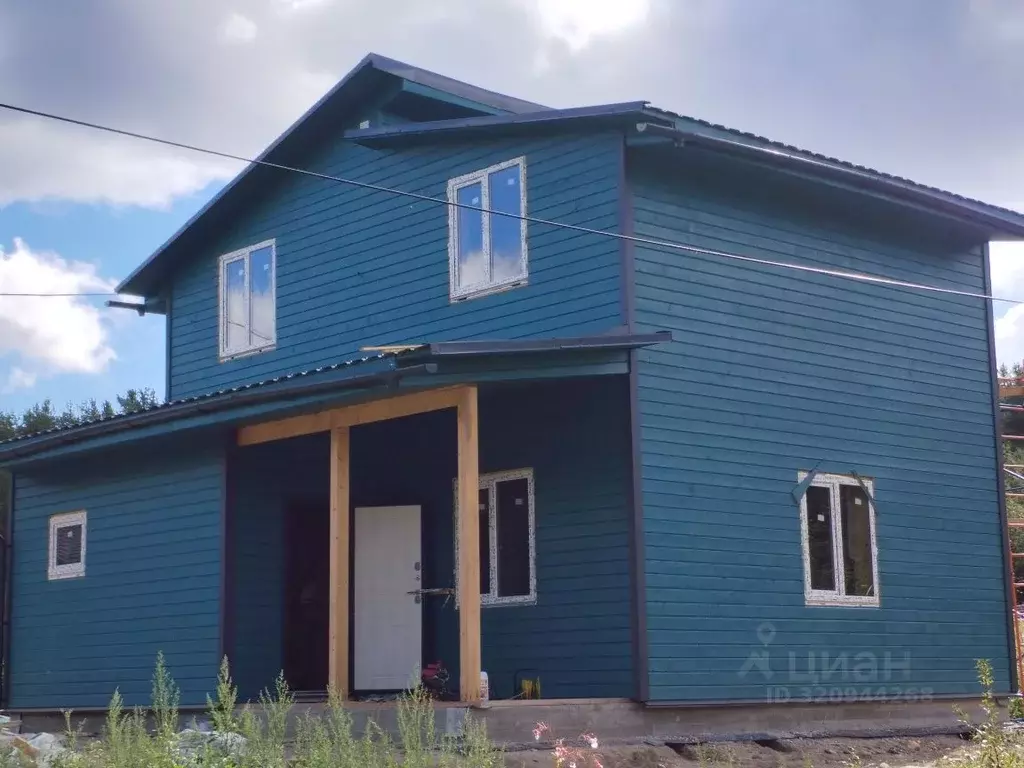 Дом в Карелия, Прионежский район, с. Заозерье Заозерская ул. (120 м) - Фото 0