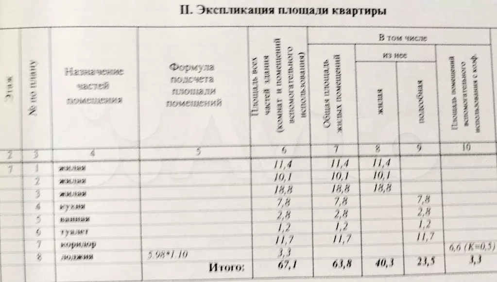 3-к. квартира, 72 м, 7/9 эт. - Фото 0