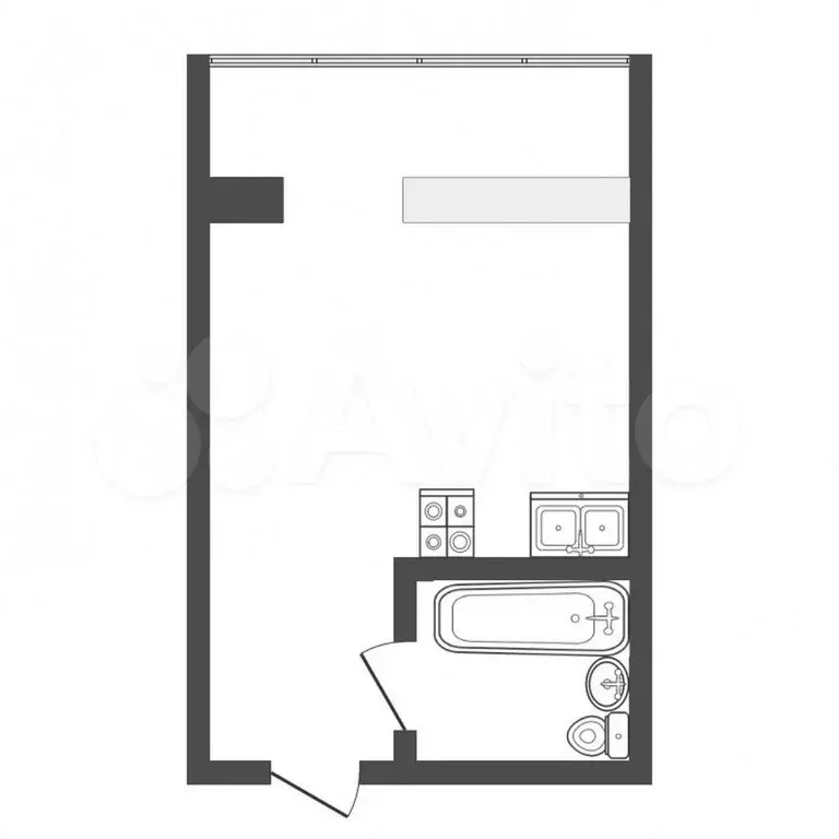 Квартира-студия, 13 м, 7/8 эт. - Фото 0
