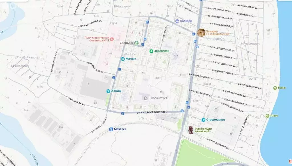 Участок в Волгоград, посёлок ГЭС, 42-я Инструментальная улица (6.03 м) - Фото 1