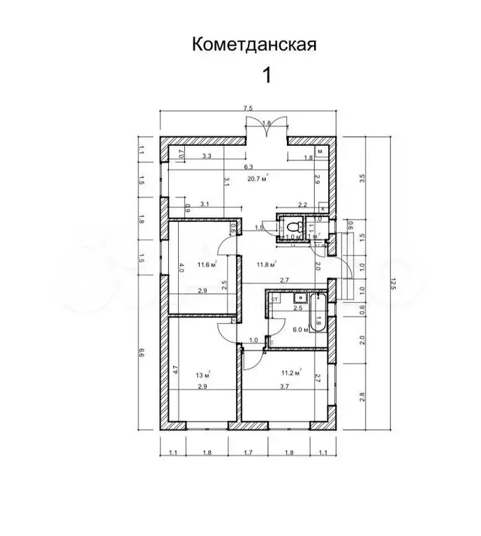 Дом 77 м на участке 3 сот. - Фото 0