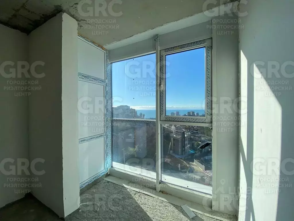 Студия Краснодарский край, Сочи Бытха мкр, ул. Ясногорская (18.3 м) - Фото 0