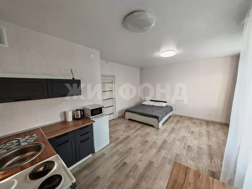 Студия Новосибирская область, Новосибирск ул. Бородина, 54 (31.0 м) - Фото 0