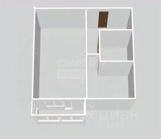 1-к кв. Оренбургская область, Оренбург ул. Орджоникидзе, 72 (32.5 м) - Фото 2