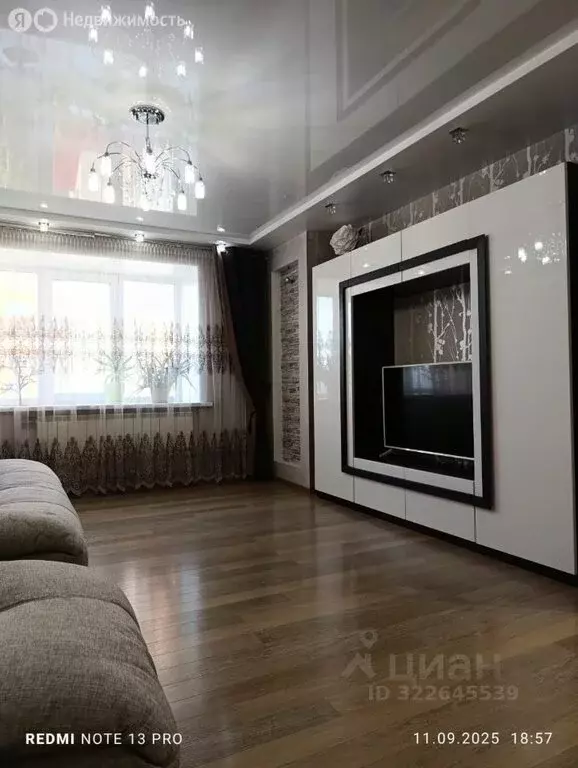 3-комнатная квартира: Барнаул, улица Попова, 153 (98.7 м) - Фото 2