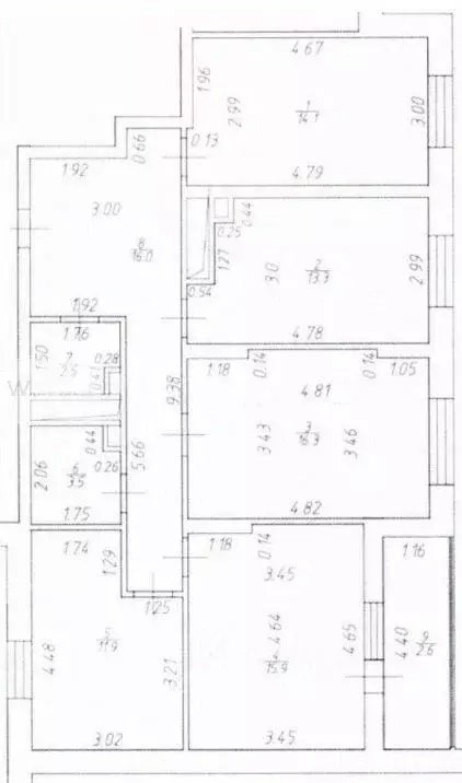 4-к кв. Татарстан, Казань ул. Алексея Казем-Бека, 8 (96.1 м) - Фото 1