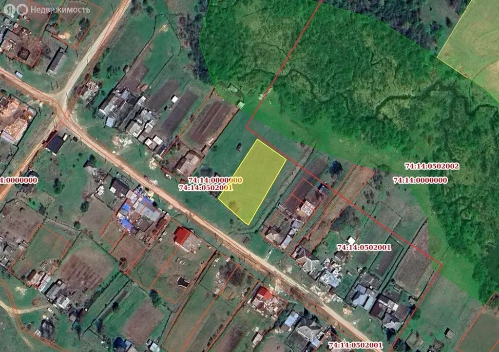 Участок в Челябинская область, Кусинский муниципальный округ, посёлок ... - Фото 1