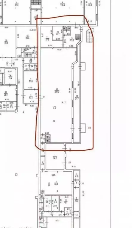 Помещение свободного назначения в Москва ул. Паперника, 9 (438 м) - Фото 1