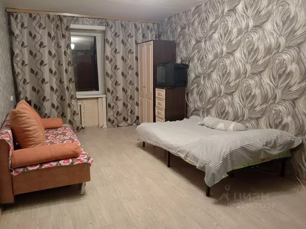 1-к кв. Новосибирская область, Новосибирск ул. Петухова, 56 (33.3 м) - Фото 0