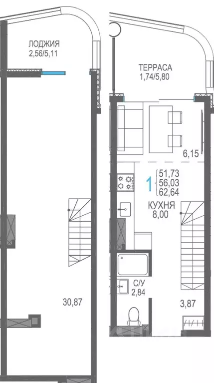 1-к кв. Крым, Сакский район, Лесновское с/пос, с. Прибрежное Розовое ... - Фото 1