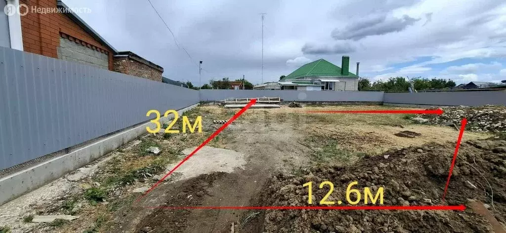 Участок в Славянск-на-Кубани, Рыночная улица (4.14 м) - Фото 1